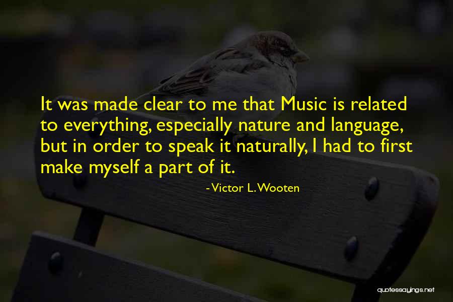 Music Is A Language Quotes By Victor L. Wooten Music Is A Language Quotes By Victor L. Wooten
