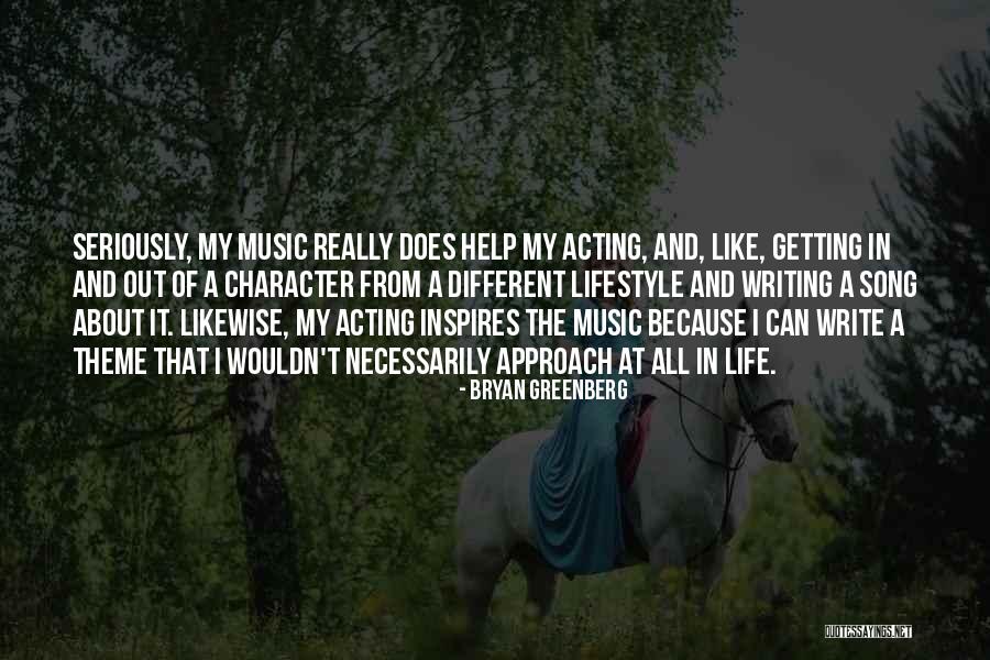 Music Is A Lifestyle Quotes By Bryan Greenberg Music Is A Lifestyle Quotes By Bryan Greenberg