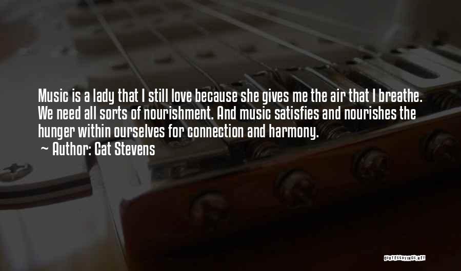 Music Is All I Need Quotes By Cat Stevens