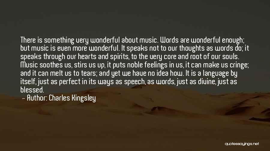 Music Is Divine Quotes By Charles Kingsley