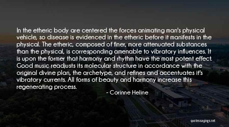 Music Is Divine Quotes By Corinne Heline