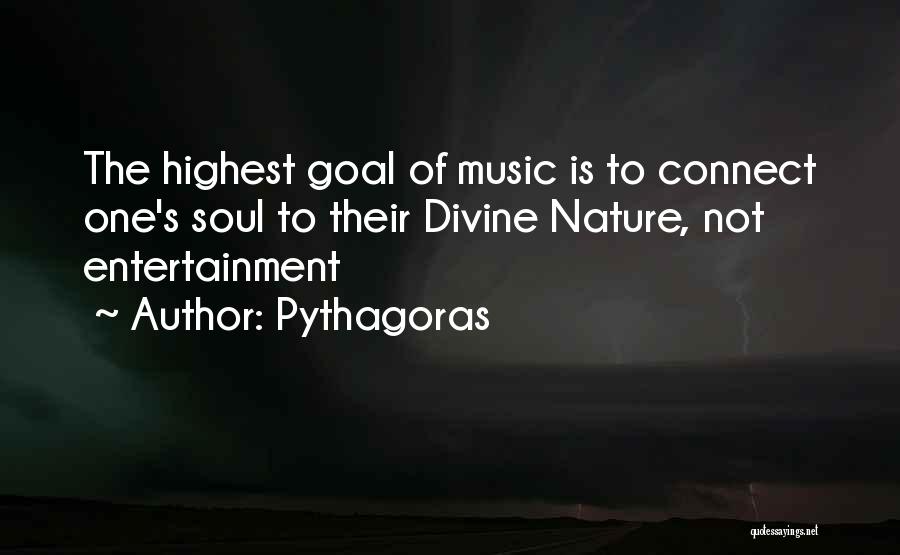 Music Is Divine Quotes By Pythagoras