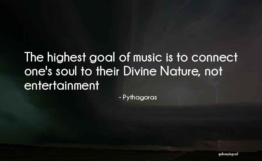 Music Is Divine Quotes By Pythagoras