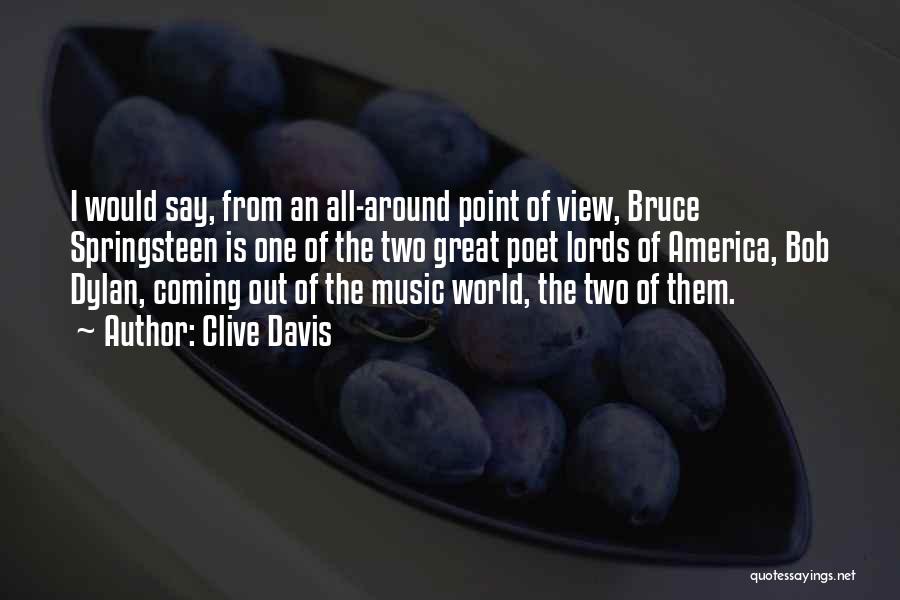 Music Is Great Quotes By Clive Davis