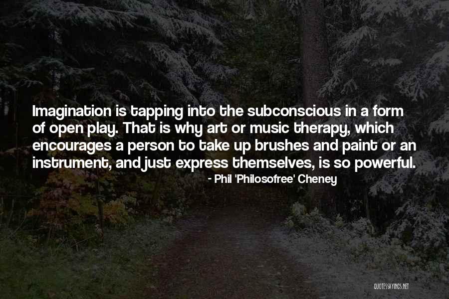 Music Is My Therapy Quotes By Phil 'Philosofree' Cheney Music Is My Therapy Quotes By Phil 'Philosofree' Cheney