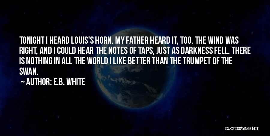 Music Is My World Quotes By E.B. White