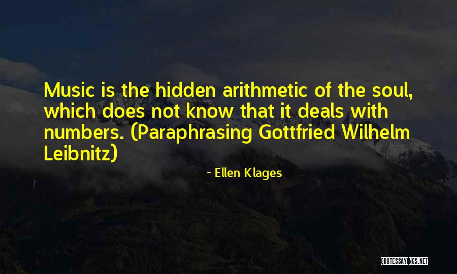 Music Is Soul Quotes By Ellen Klages Music Is Soul Quotes By Ellen Klages