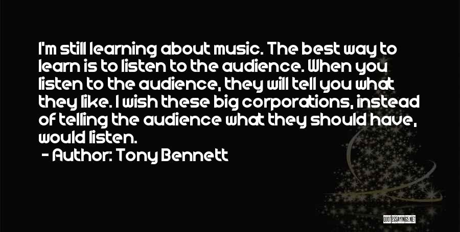 Music Is The Best Quotes By Tony Bennett