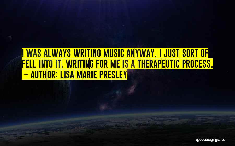 Music Is Therapeutic Quotes By Lisa Marie Presley