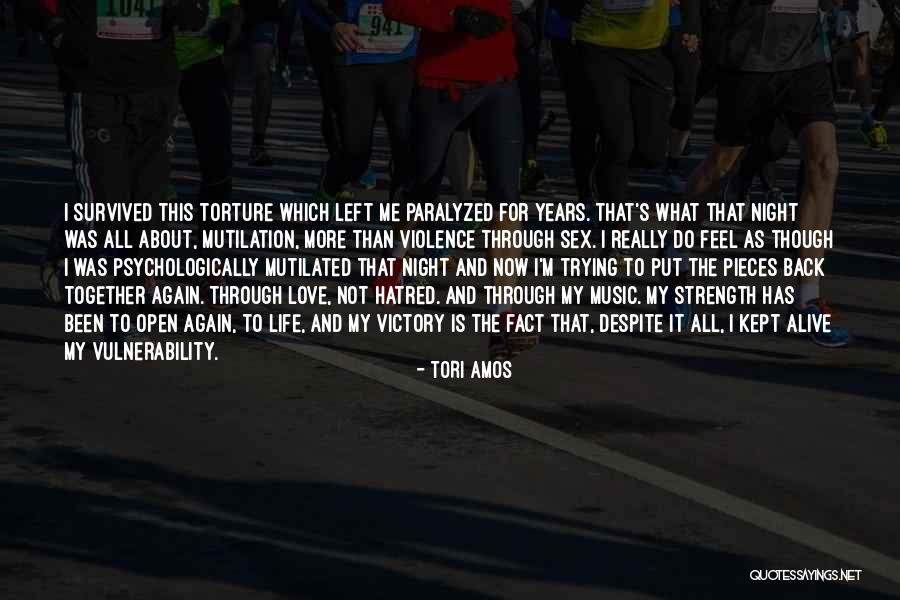 Music Love And Life Quotes By Tori Amos Music Love And Life Quotes By Tori Amos