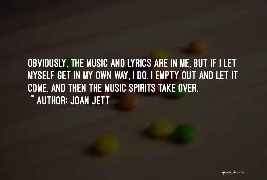 Music Lyrics Quotes By Joan Jett