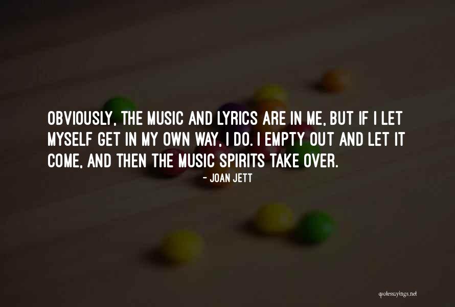 Music Lyrics Quotes By Joan Jett