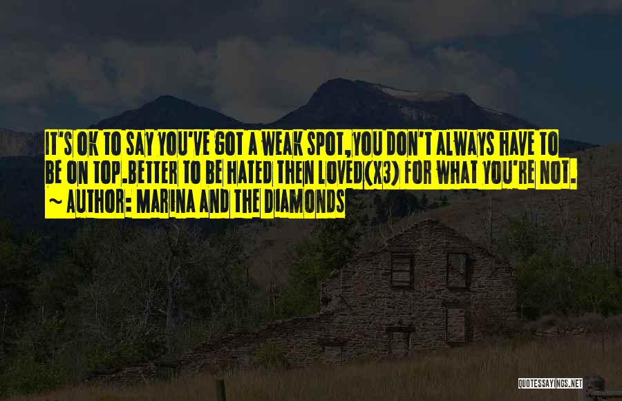 Music Lyrics Quotes By Marina And The Diamonds