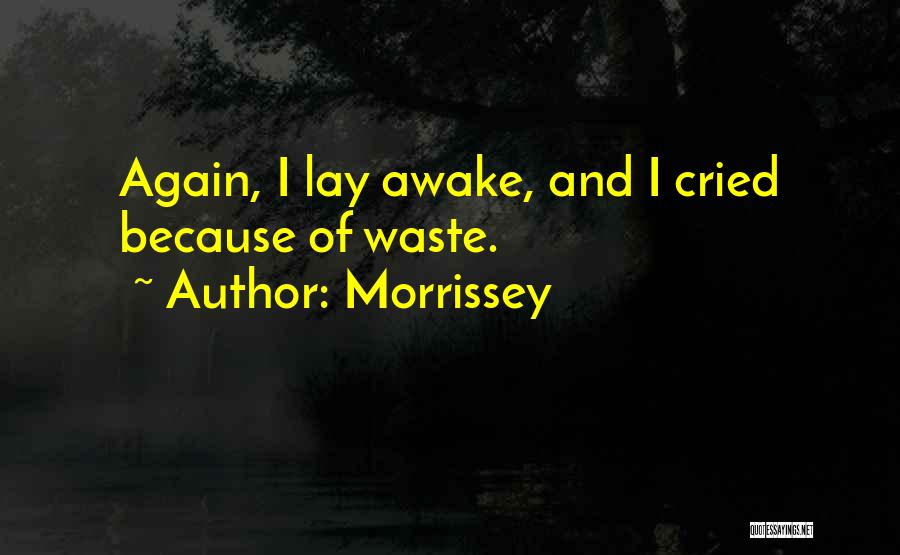 Music Lyrics Quotes By Morrissey