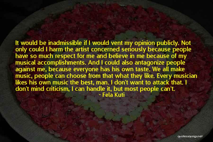 Music Man Quotes By Fela Kuti Music Man Quotes By Fela Kuti