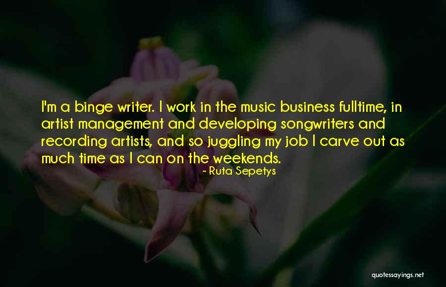 Music Management Quotes By Ruta Sepetys Music Management Quotes By Ruta Sepetys