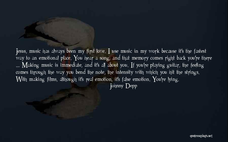Music Memories Quotes By Johnny Depp Music Memories Quotes By Johnny Depp