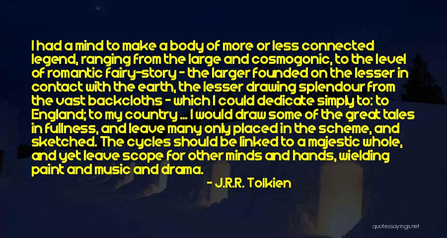 Music Of Mind Quotes By J.R.R. Tolkien Music Of Mind Quotes By J.R.R. Tolkien