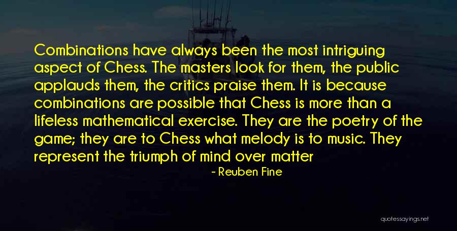 Music Of Mind Quotes By Reuben Fine Music Of Mind Quotes By Reuben Fine