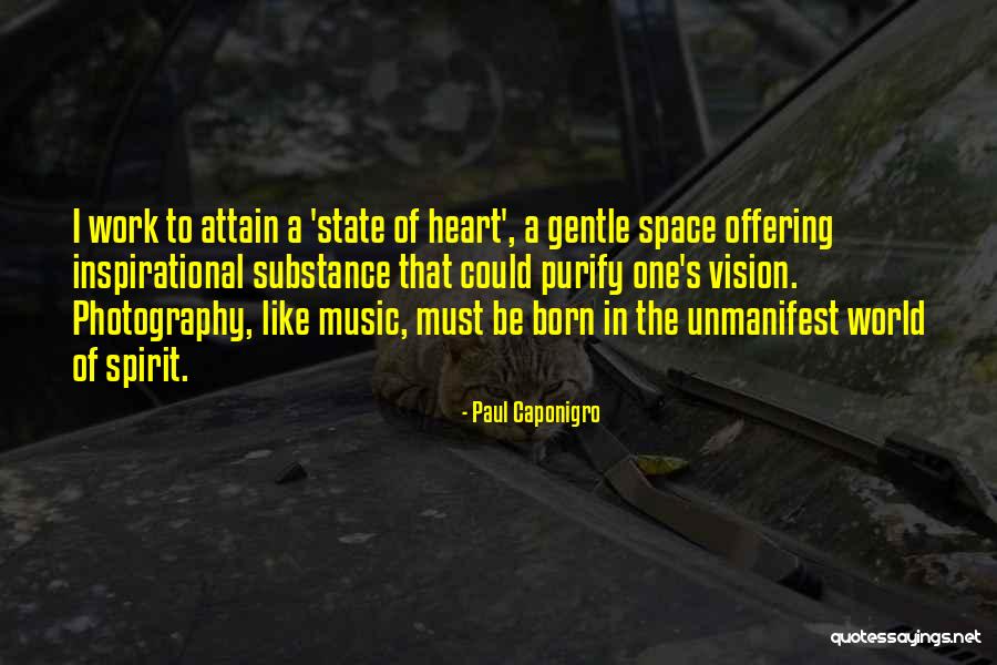 Music Of The Heart Quotes By Paul Caponigro Music Of The Heart Quotes By Paul Caponigro