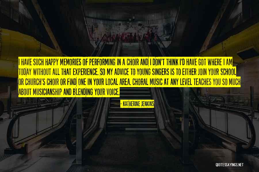 Music Performing Quotes By Katherine Jenkins Music Performing Quotes By Katherine Jenkins