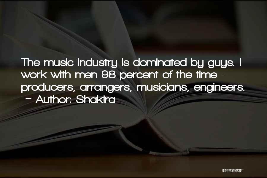 Music Producers Quotes By Shakira