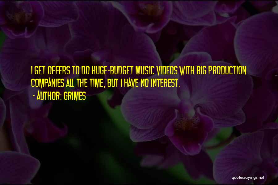 Music Production Quotes By Grimes