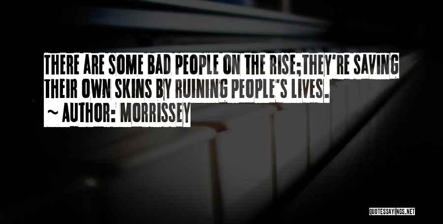 Music Saving Lives Quotes By Morrissey