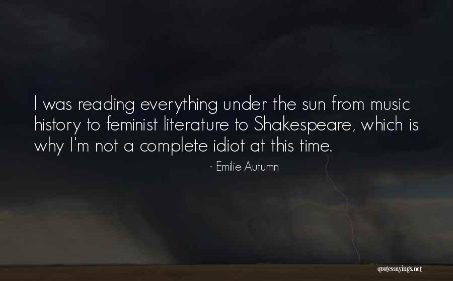 Music Shakespeare Quotes By Emilie Autumn Music Shakespeare Quotes By Emilie Autumn