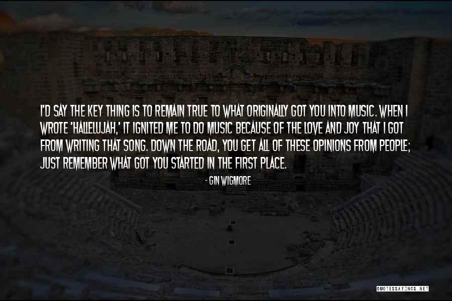 Music Song Quotes By Gin Wigmore Music Song Quotes By Gin Wigmore
