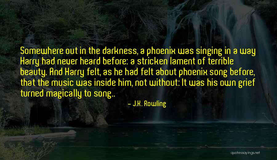 Music Song Quotes By J.K. Rowling