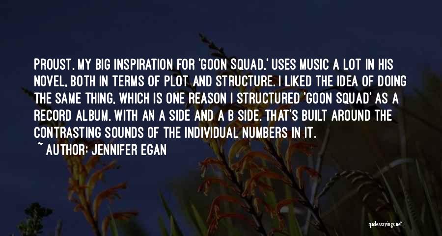 Music Sounds Quotes By Jennifer Egan