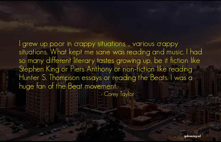 Music Tastes Quotes By Corey Taylor Music Tastes Quotes By Corey Taylor