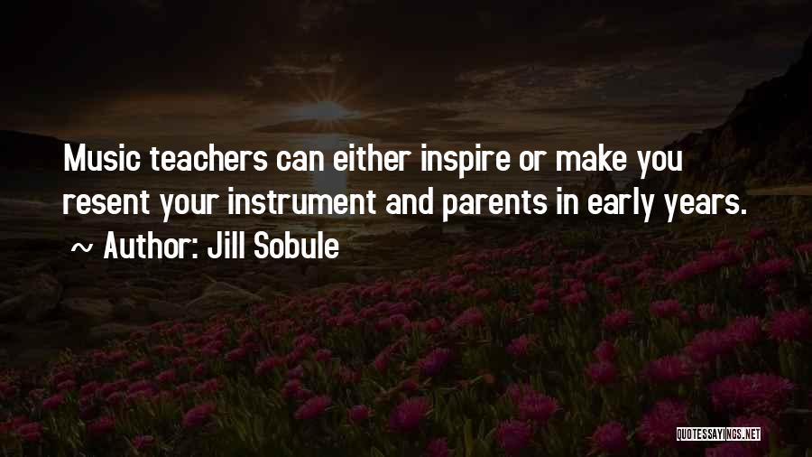 Music Teachers Quotes By Jill Sobule