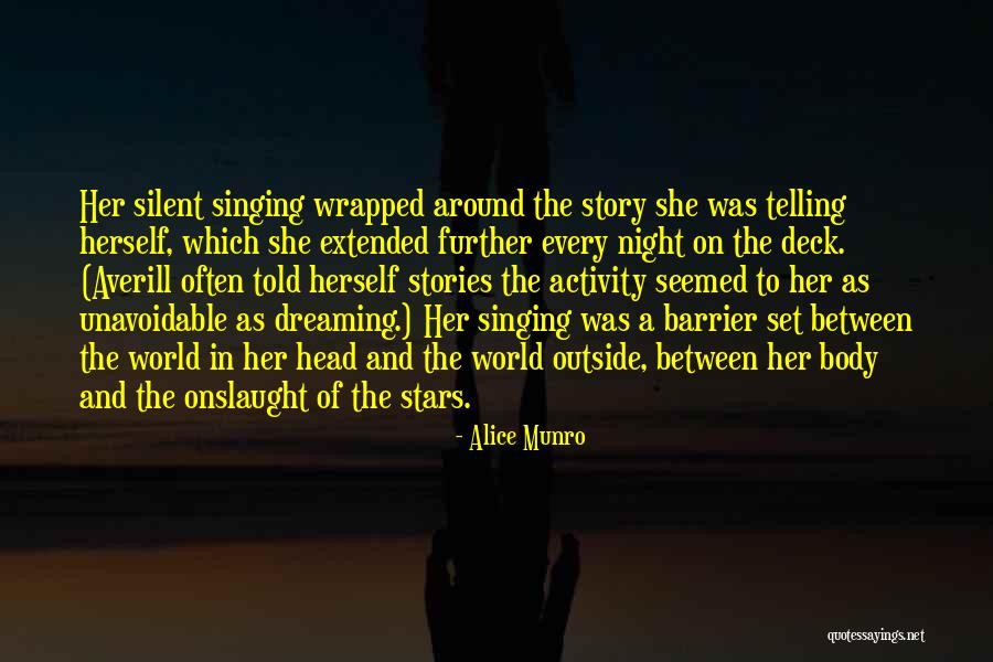 Music Telling A Story Quotes By Alice Munro Music Telling A Story Quotes By Alice Munro