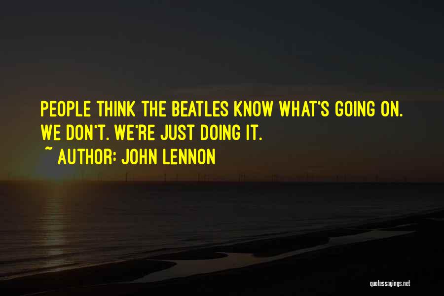 Music The Beatles Quotes By John Lennon
