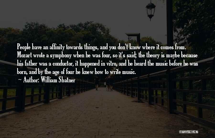 Music Theory Quotes By William Shatner