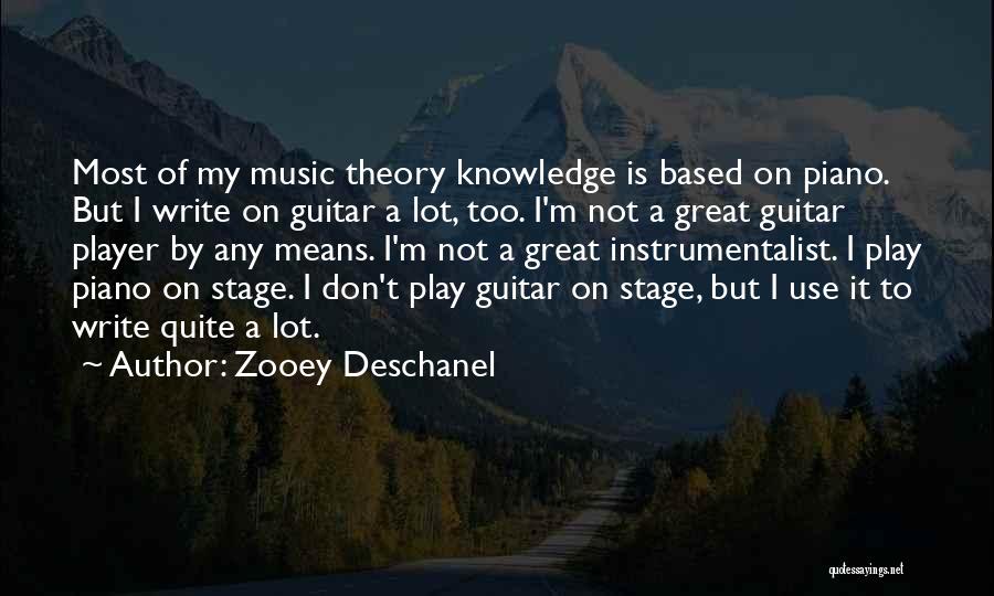 Music Theory Quotes By Zooey Deschanel