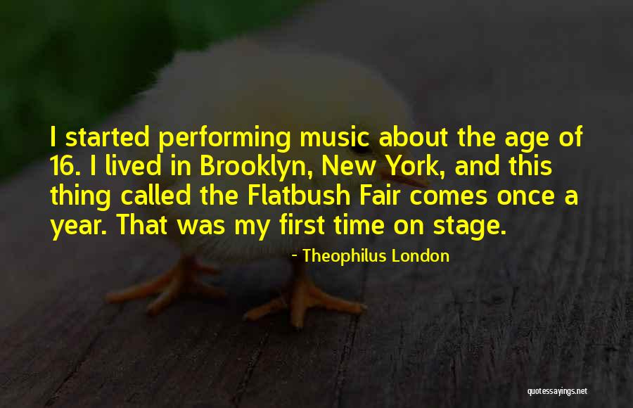 Music This Year Quotes By Theophilus London Music This Year Quotes By Theophilus London