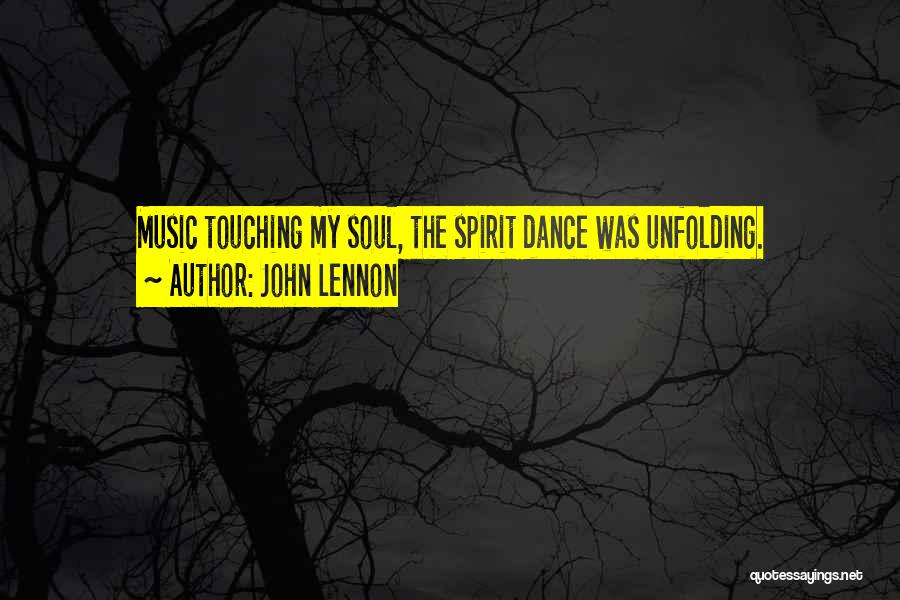 Music Touching The Soul Quotes By John Lennon