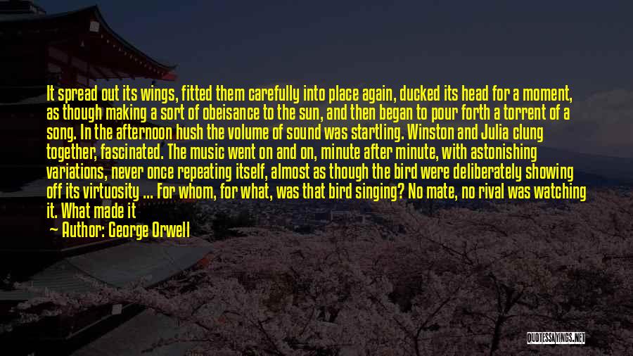 Music Volume Quotes By George Orwell Music Volume Quotes By George Orwell
