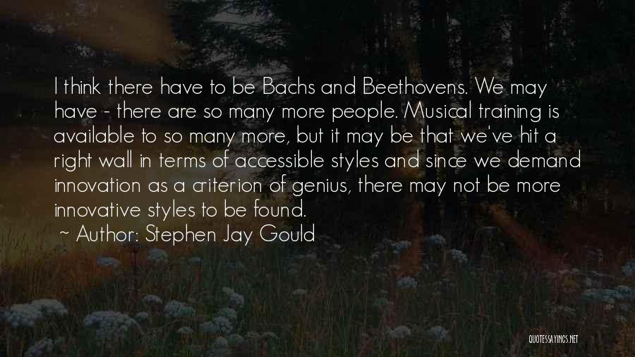 Musical Genius Quotes By Stephen Jay Gould