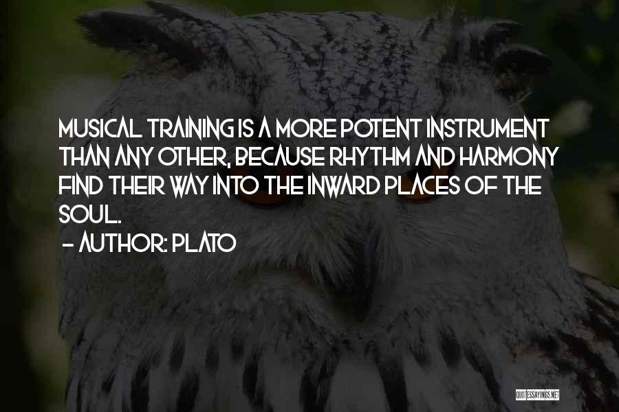 Musical Instrument Quotes By Plato