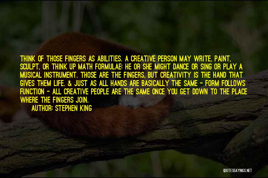 Musical Instrument Quotes By Stephen King