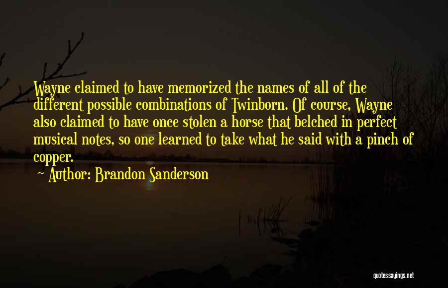 Musical Notes Quotes By Brandon Sanderson