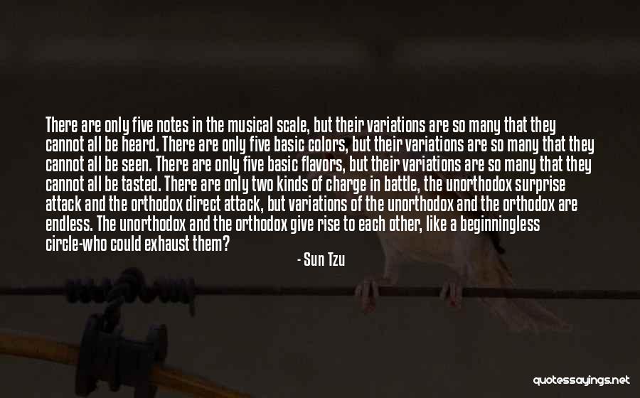 Musical Notes Quotes By Sun Tzu