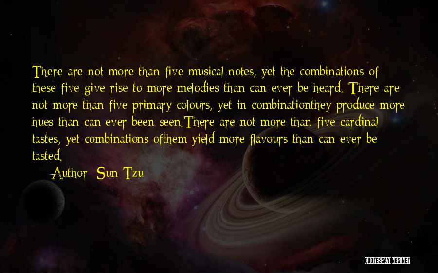 Musical Notes Quotes By Sun Tzu