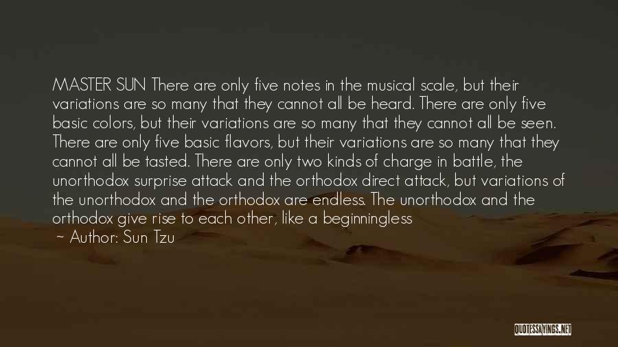 Musical Notes Quotes By Sun Tzu