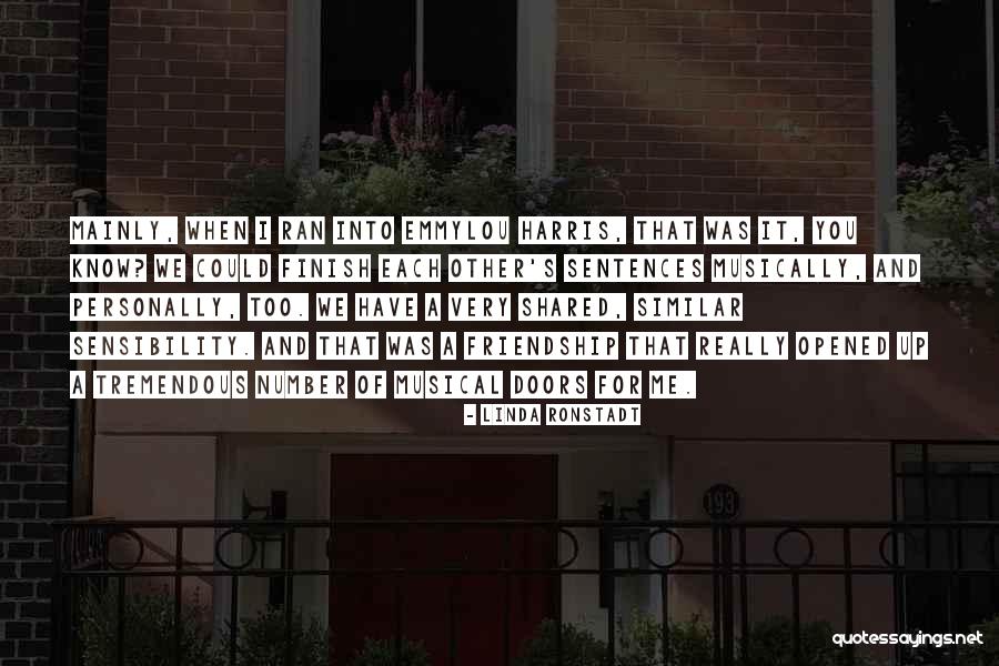 Musical Number Quotes By Linda Ronstadt Musical Number Quotes By Linda Ronstadt