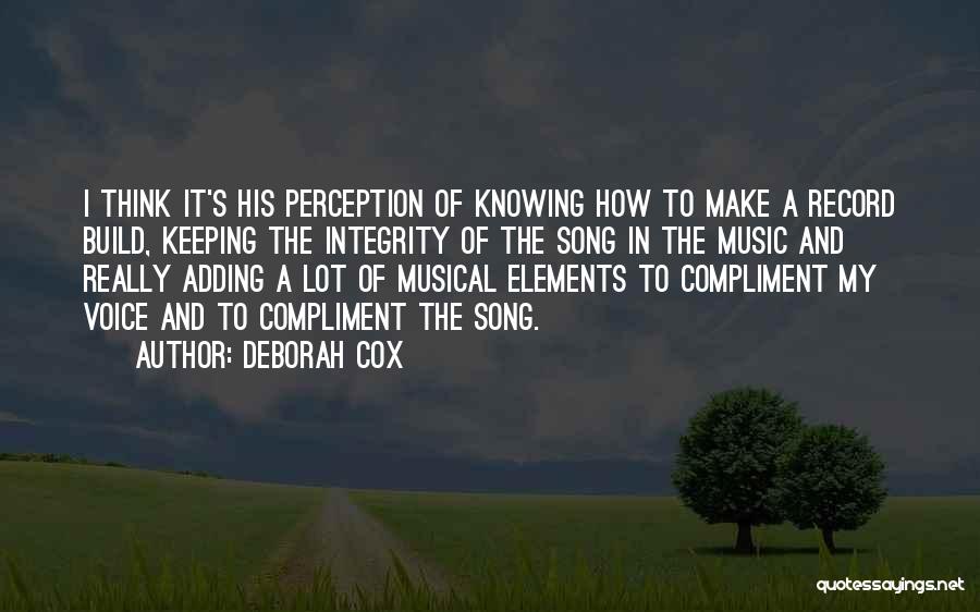 Musical Quotes By Deborah Cox